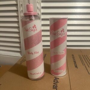 #27. Pink Sugar Body Mist and Eau de Toilette Set